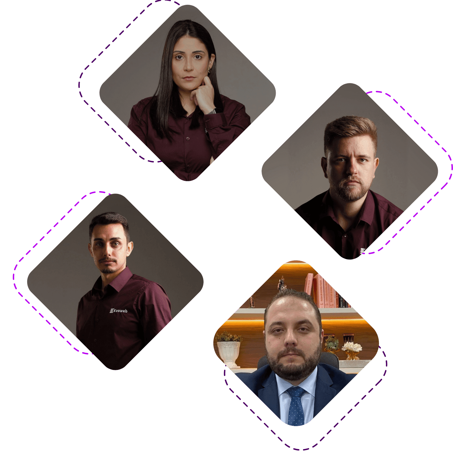 Equipe multidisciplinar da Evoweb